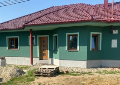 Fasáda RD Polešovice